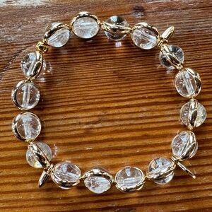NWT Brett Lauren quartz crystal bracelet.